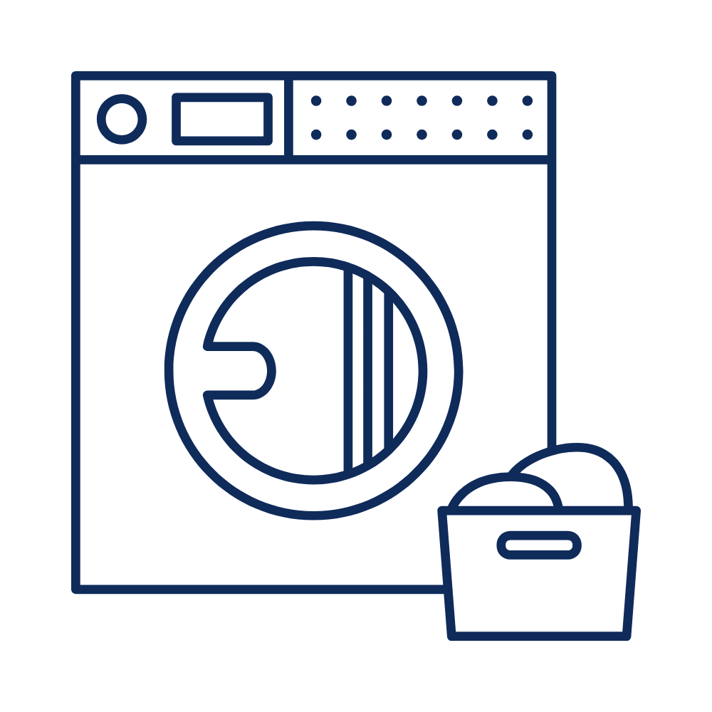 Wash Dry and Fold Loads of Clothes