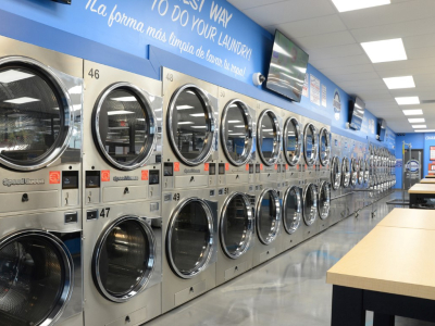 Loads 0f Clothes Laundromat Donelson 03 - Dryers, & TV's - Interior of Store