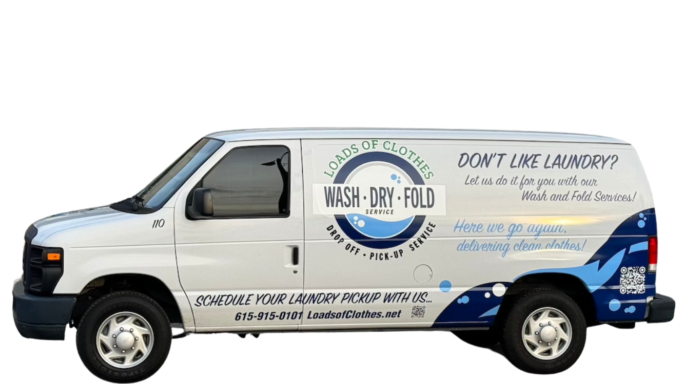 Loads of Clothes Delivery Van