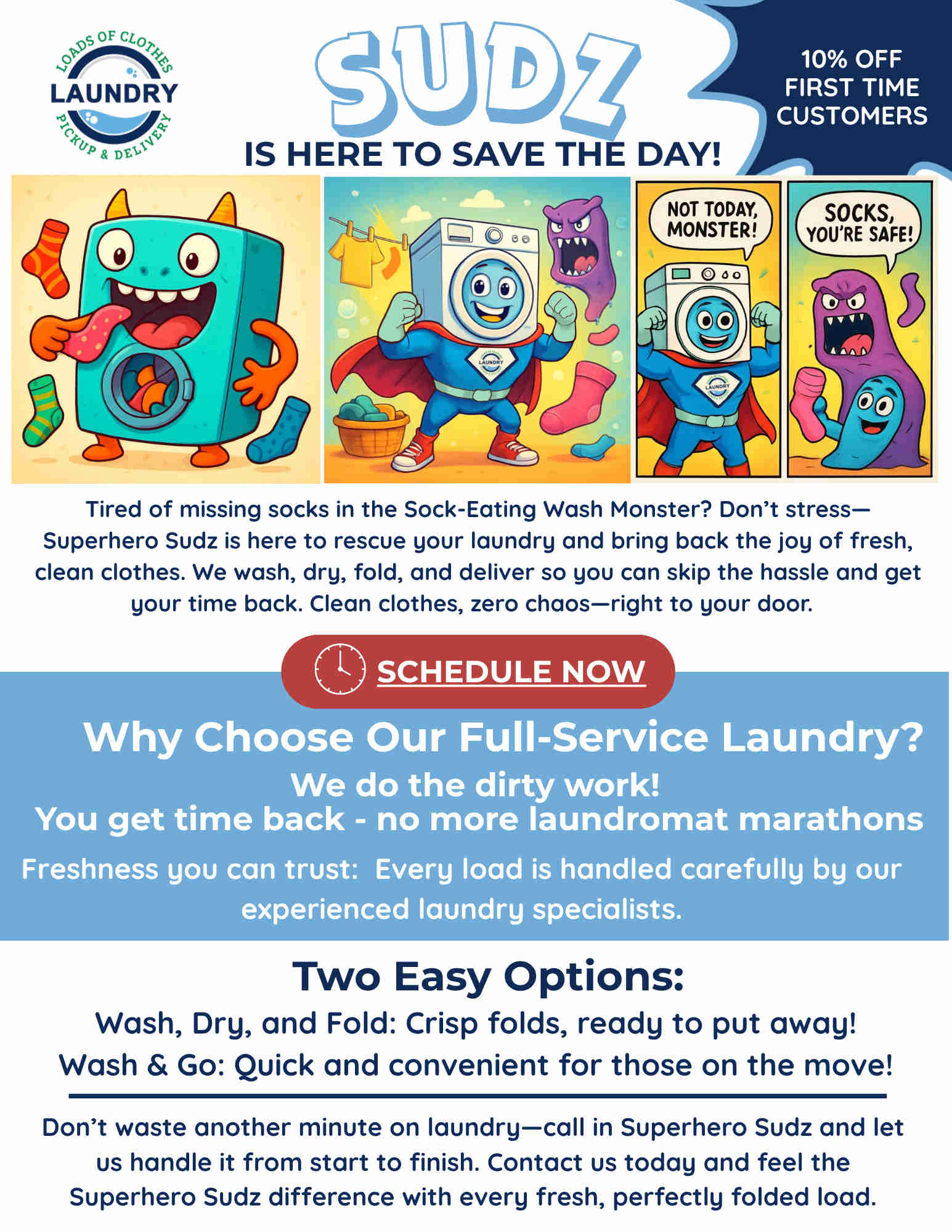 Loads of Clothes Sock Monster